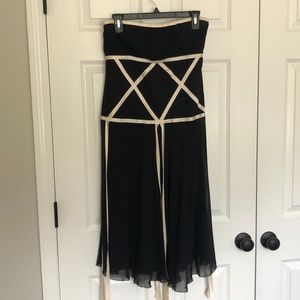 Strapless Nicole Miller Dress
